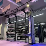 Costruzione, progettazione e realizzazione del franchising di palestre Anytime Fitness a Roma Fleming e Lorenzo il Magnifico.