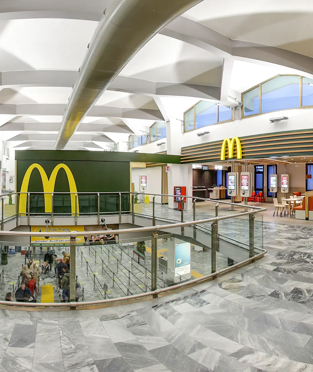 Realizzazione opere murarie e impiantistiche tecnologiche del ristorante McDonald’s a Roma presso l'aeroporto internazionale di Pisa "Galileo Galilei".