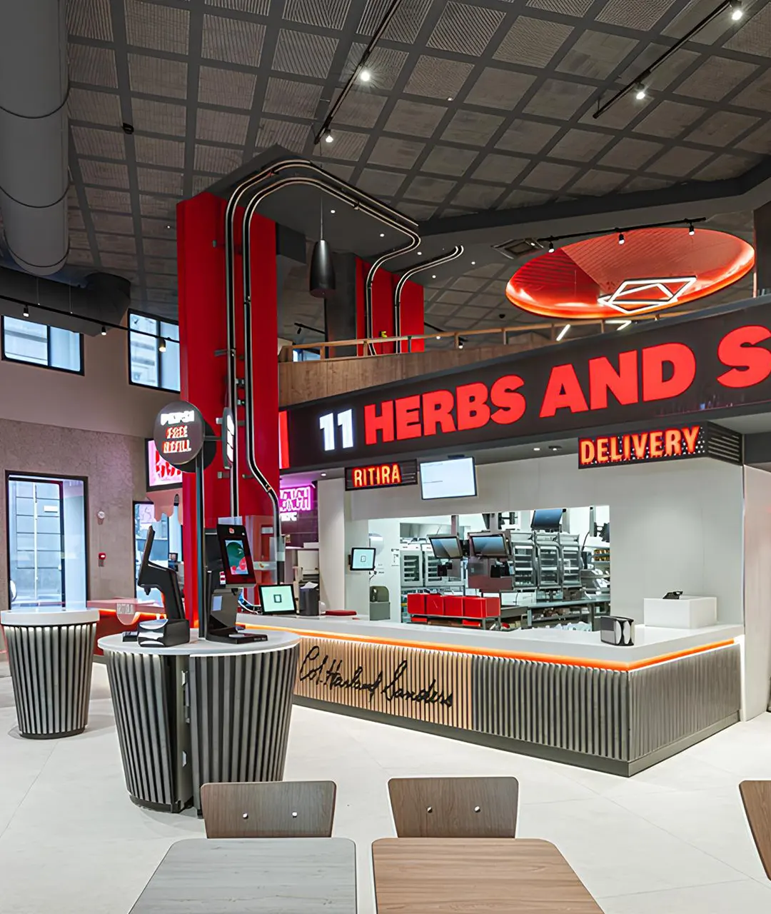 Demolizione e ristrutturazione completa del più grande e iconico KFC d’Europa situato dietro Fontana di Trevi, nel cuore a Roma in Via della Stamperia angolo Via del Tritone.